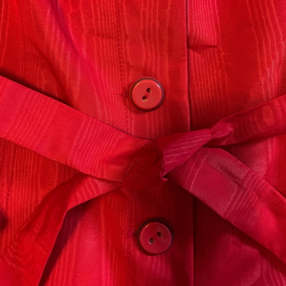 Vibrant Red Rain Jacket - Picture 5 of 6